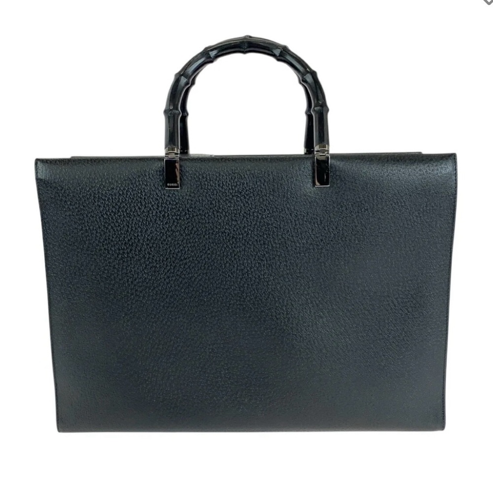 Gucci by Tom Ford Travel Tote w/ Bamboo Handles - Picture 1 of 8